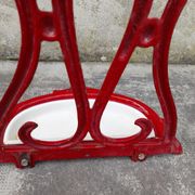 Porte parapluie canne en fonte émaillée