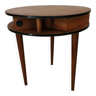 Worker / pedestal table / tripod side table 50s/60s