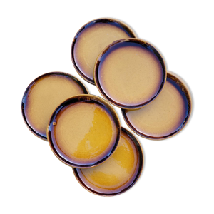 6 assiettes plates