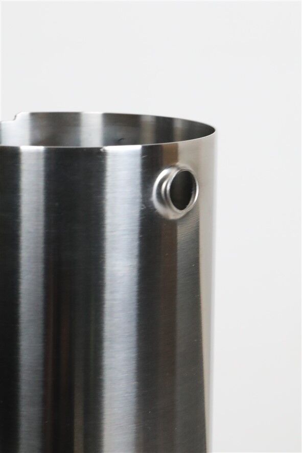 Ensemble Stelton / Erik Magnussen “EM 77” avec thermos, cruche à lait et sucrier / Acier inoxydable / 0,5 L / Design danois moderne