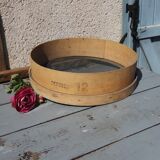 Wooden sieve and mesh