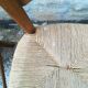 Set of 15 straw chairs