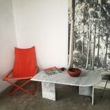 Marble coffee table