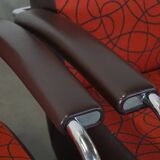 Set of 2 Leolux design armchairs model Scylla with extra back pillow