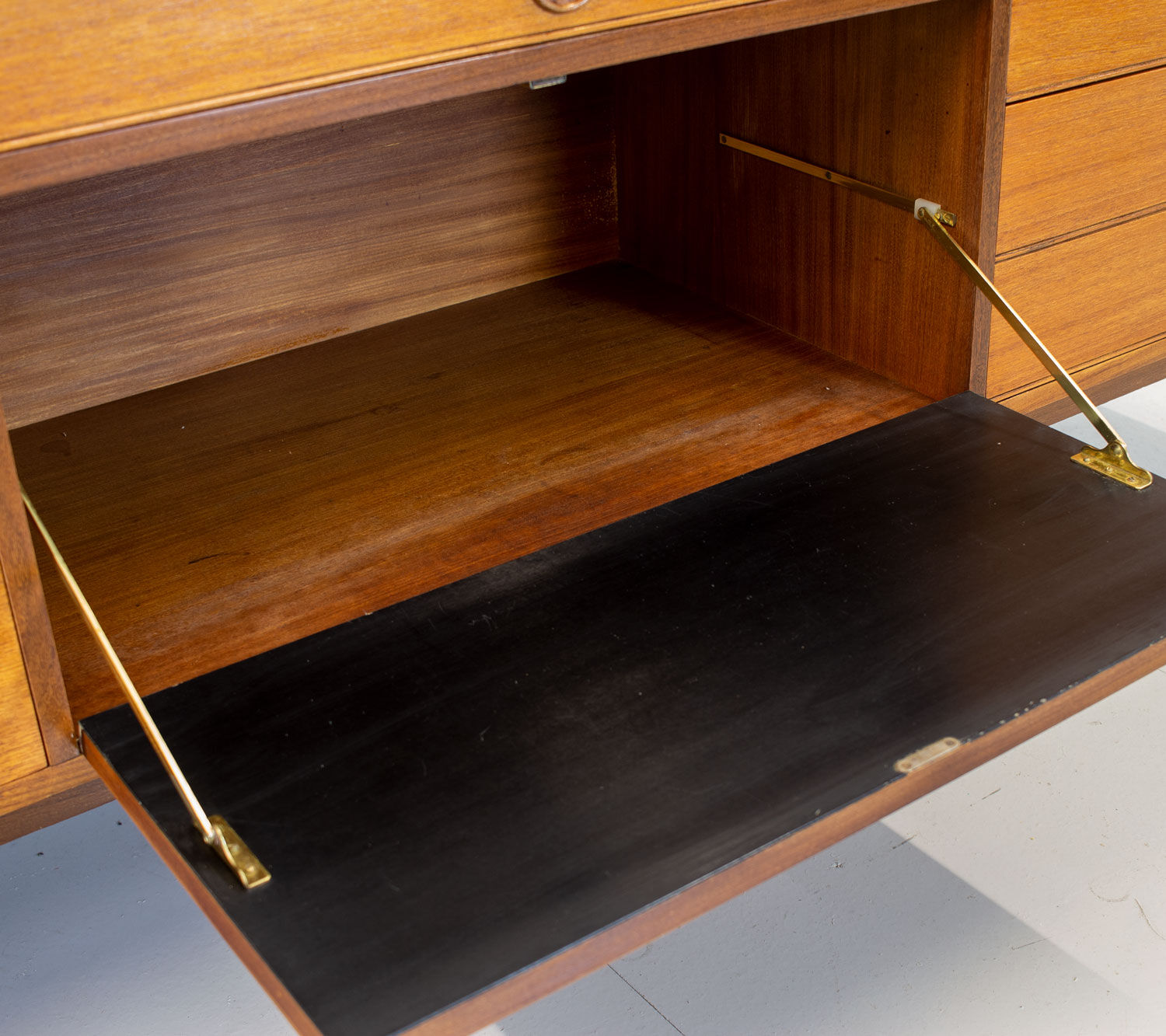 1960s Teak & Afromosia Sideboard designed by Robert Heritage