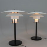 Set of two table lamps by Jorgen Buchwald for Laterna Danica, 1970s