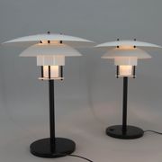 Set of two table lamps by Jorgen Buchwald for Laterna Danica, 1970s