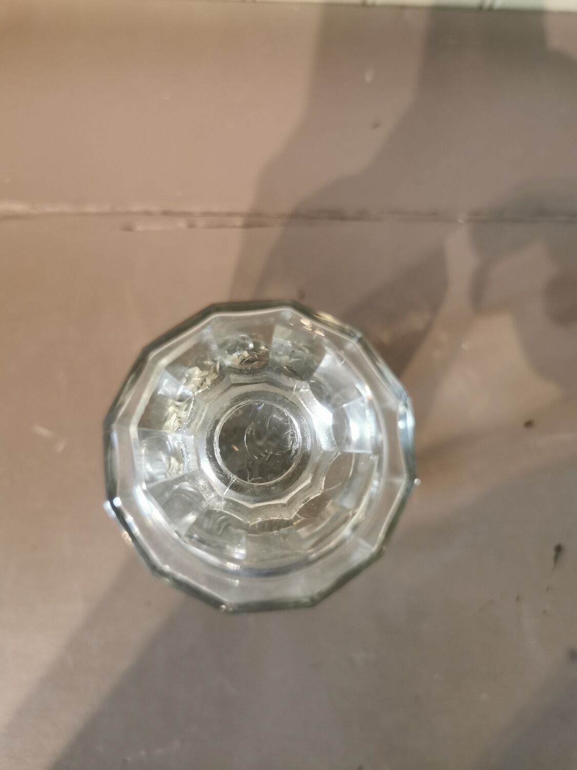 Art Deco glass carafe