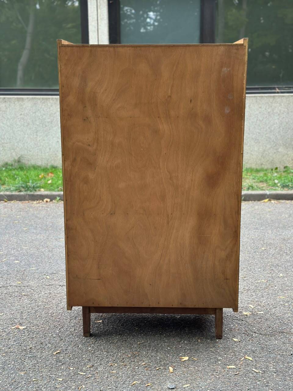 Secrétaire scandinave Mid Century Modern en chêne 1960