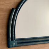 Rattan mirror