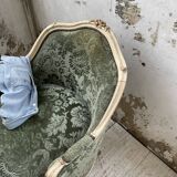 Louis XV shepherdess armchair