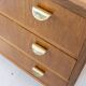 Commode danoise en teck du milieu du siècle