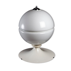 Lampe de sol en métal et plexi