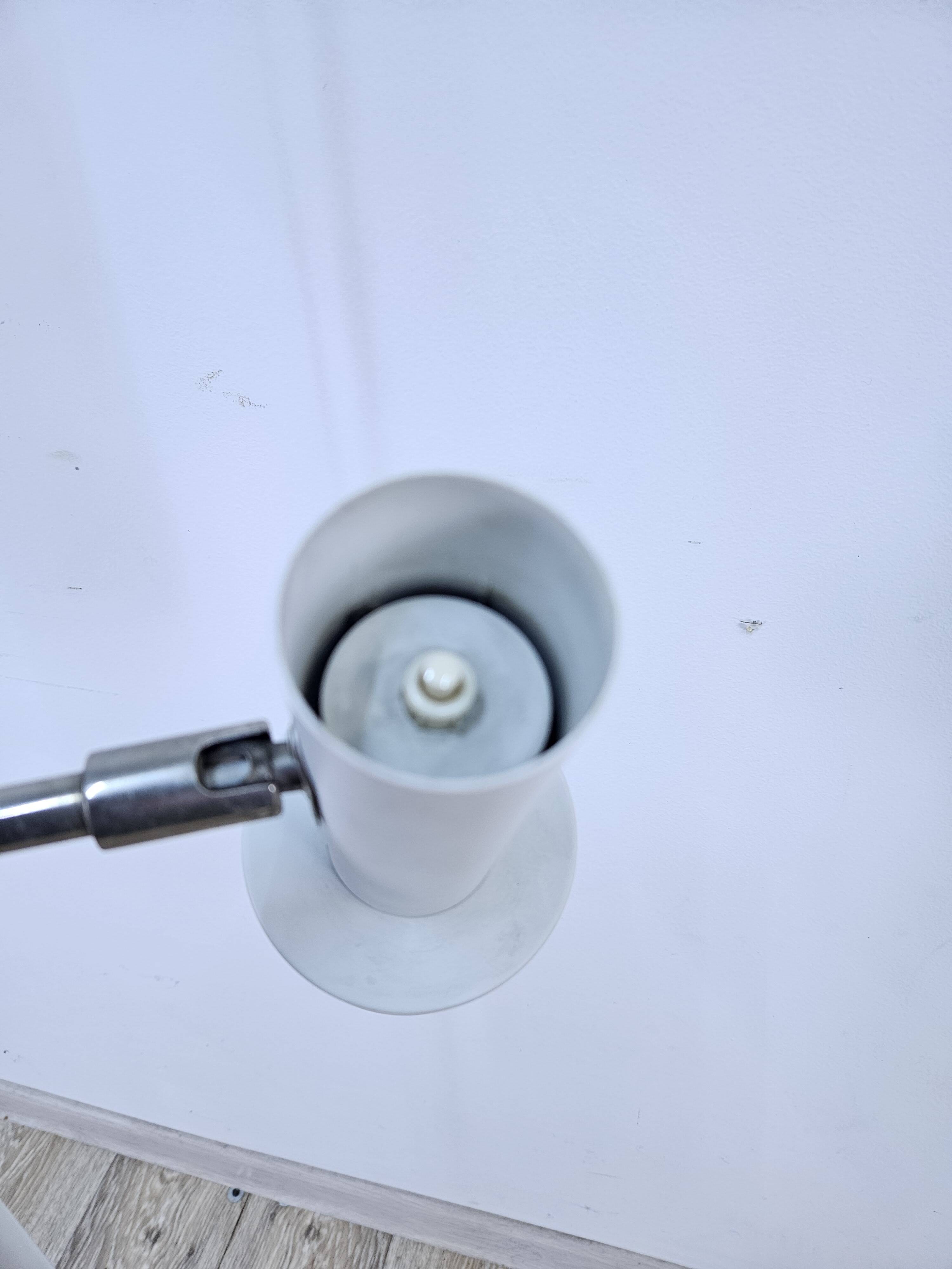 White floor lamp, Germany, 1960s.