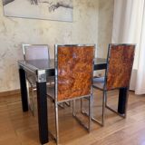 1970s dining room set – La Metal Arredo (Paderno D. Milano) – t