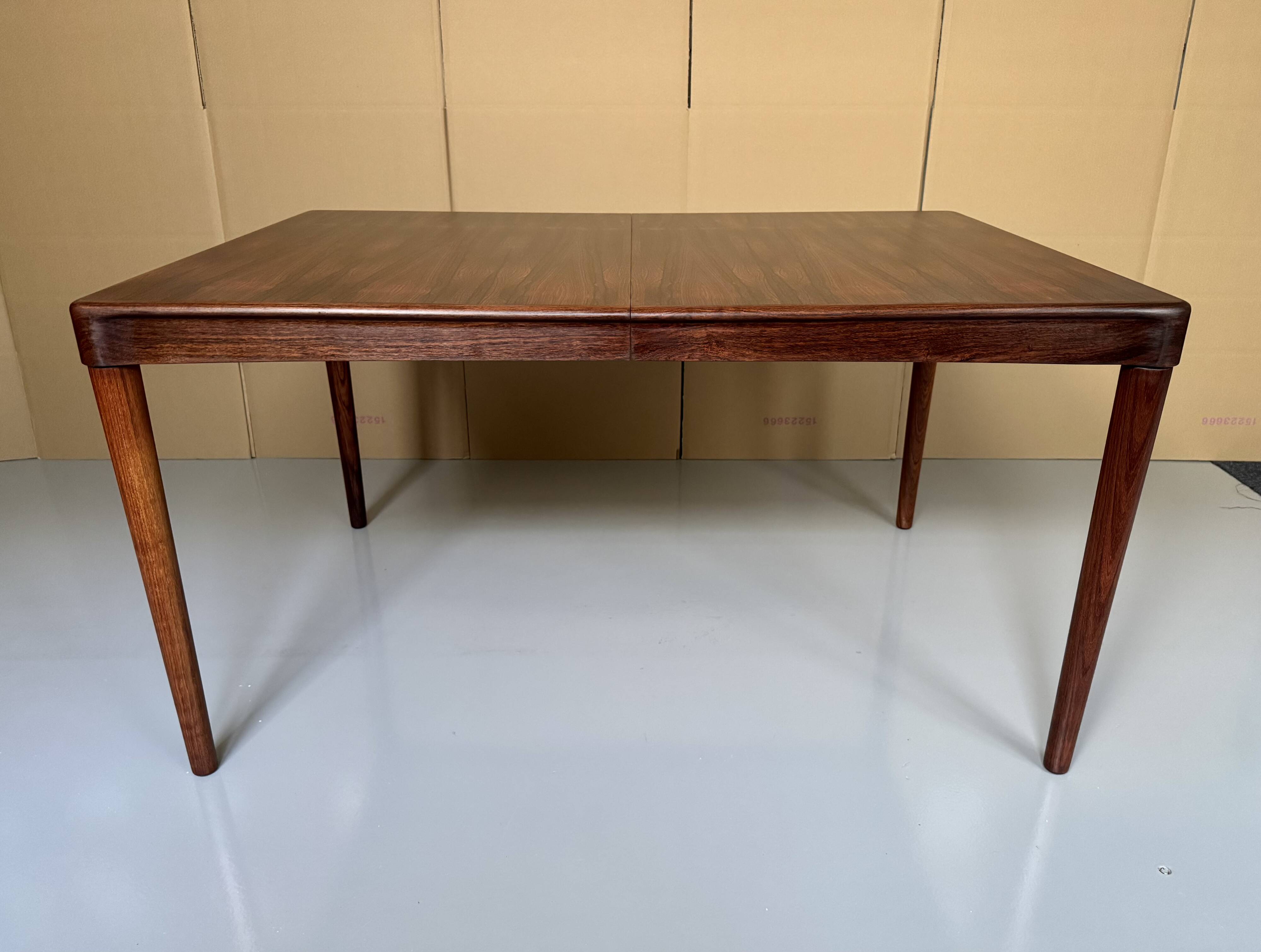 Danish Extendable Dining Table by H.W. Klein for Bramin