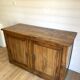 Buffet, very old, made of patinated solid wood - 19th century / early 20th century