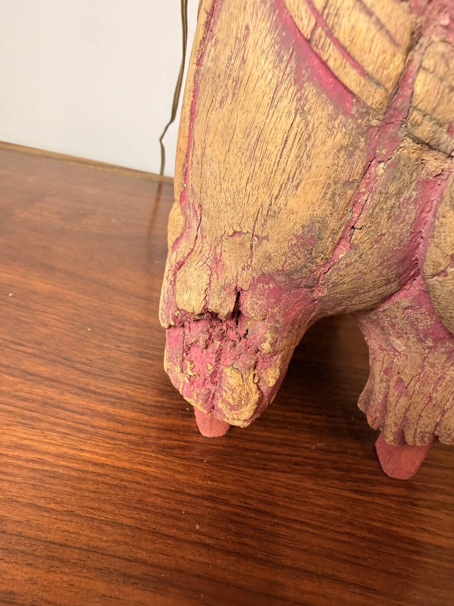 Pair of elephant lamps by Claude de Muzac (1934-2022) – Sculpted wood