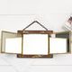 Antique Triptych Wall Mirror – Vintage 1940s Folding Dressing Table Mirror