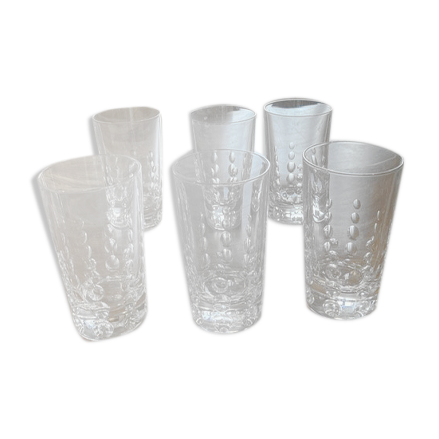 Lot of 6 orangeade glasses, Mikasa crystal
