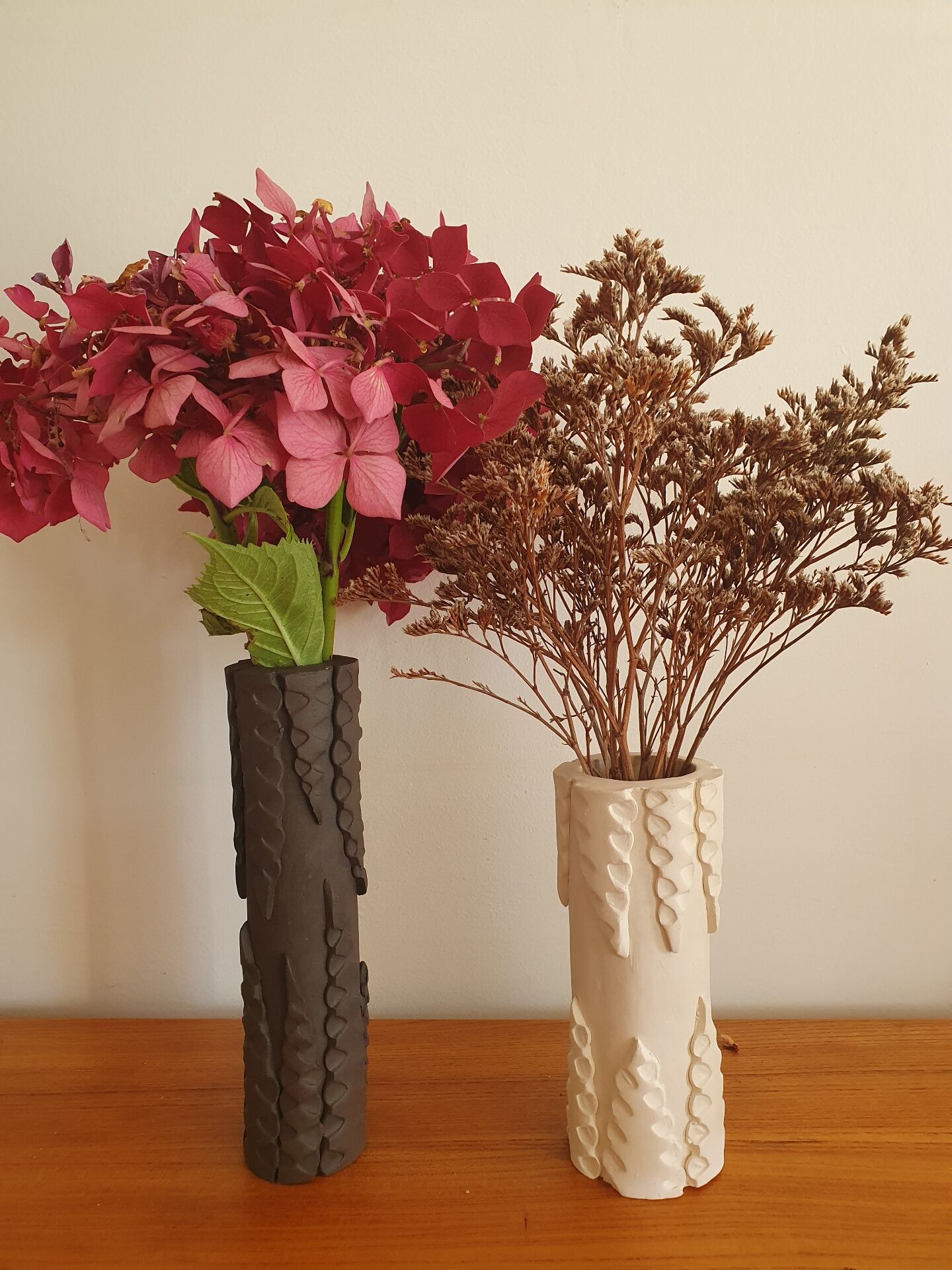 Vases en poterie