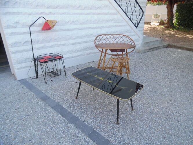 Hairdresser rattan 1960