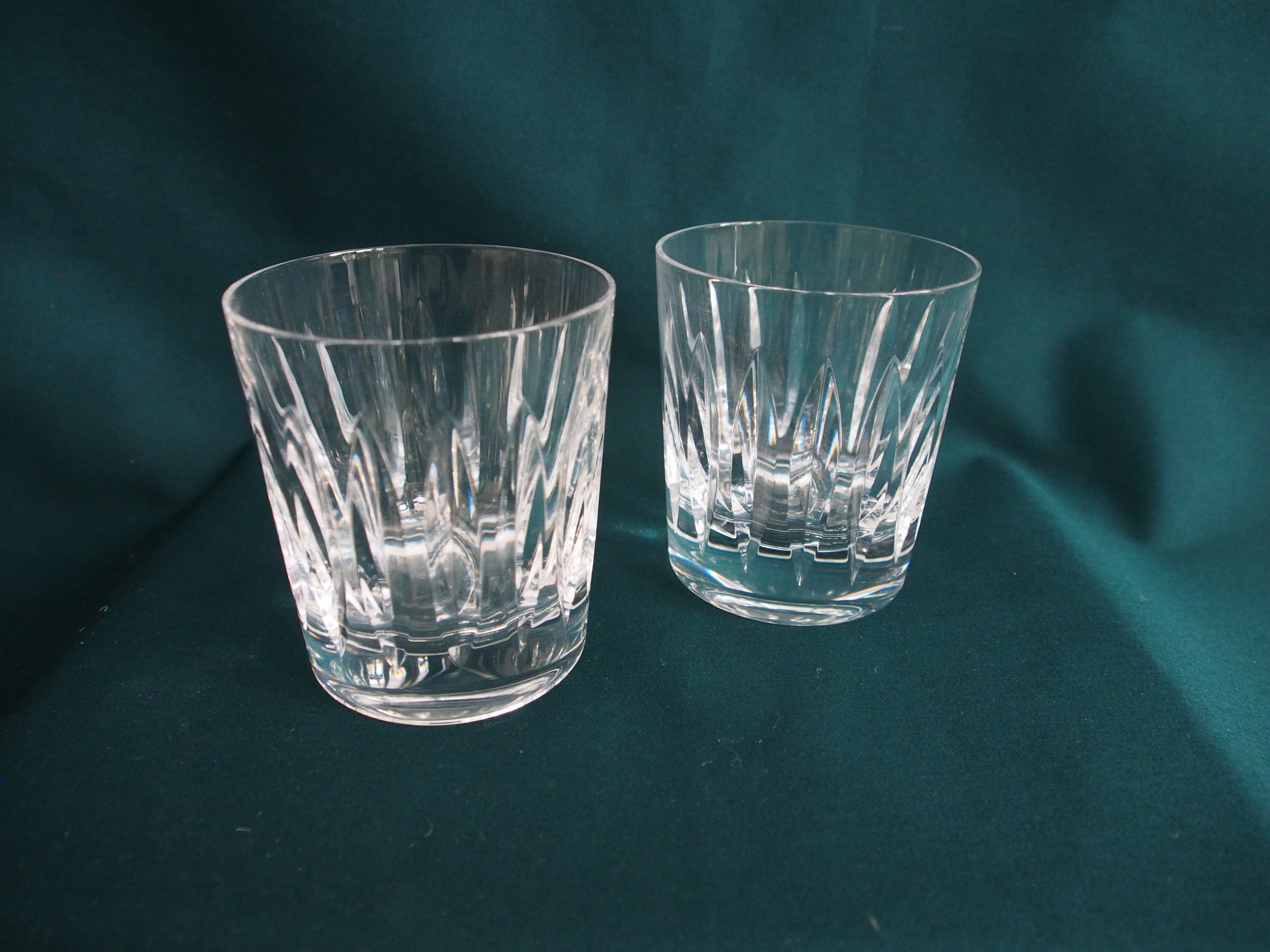 Set de 8 verres à whisky en cristal Saint Louis