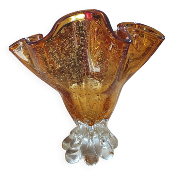 Vase artisan du cristal