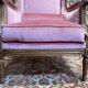 Louis XVI style wing chair