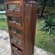 Six-drawer grain cabinet