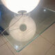 B&B Italia large table in black marble and glass