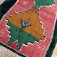 Unique Moroccan rug - Vintage Art Deco rug - Boucharouit rug