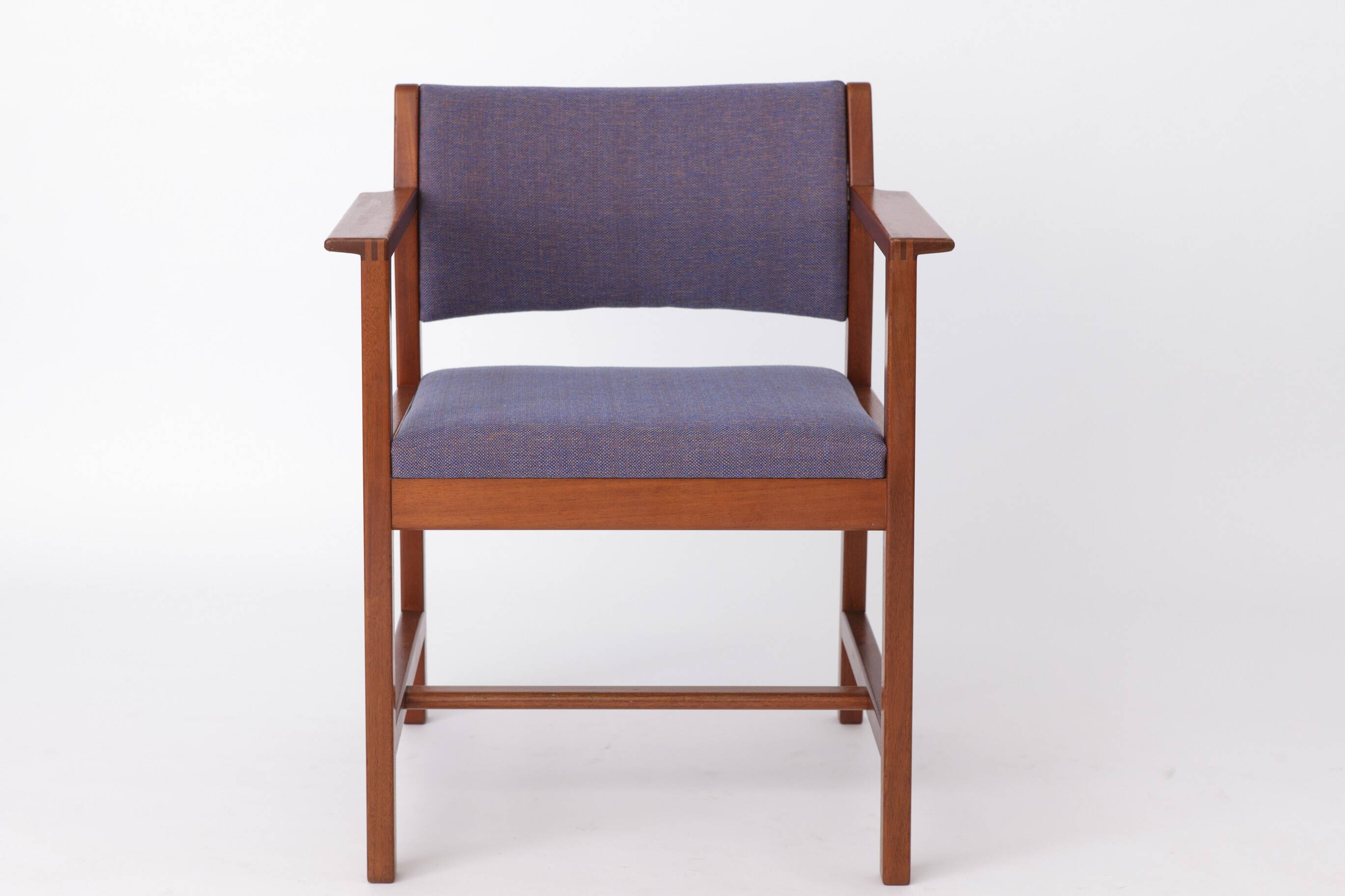 1 of 2 Børge Mogensen Vintage Armchair 1960s for Fredericia Stolefabrik