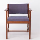 1 of 2 Børge Mogensen Vintage Armchair 1960s for Fredericia Stolefabrik