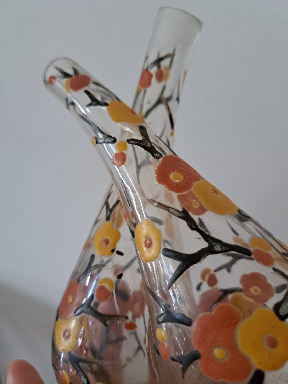 Small soliflore vase. Maison Delvaux Paris.