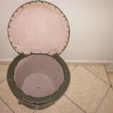 Vintage chest with conical feet