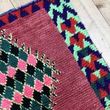 Moroccan Berber carpet old Azilal corridor 2,4x0.9m
