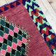 Moroccan Berber carpet old Azilal corridor 2,4x0.9m