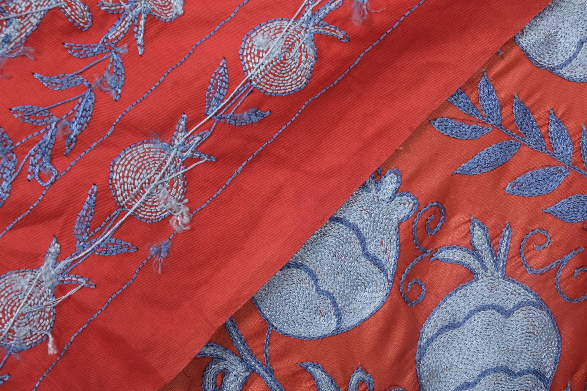 Hand knotted rug, vintage Turkish rug 100x194 cm