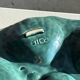 Plat à compartiment coquillages turquoise D28