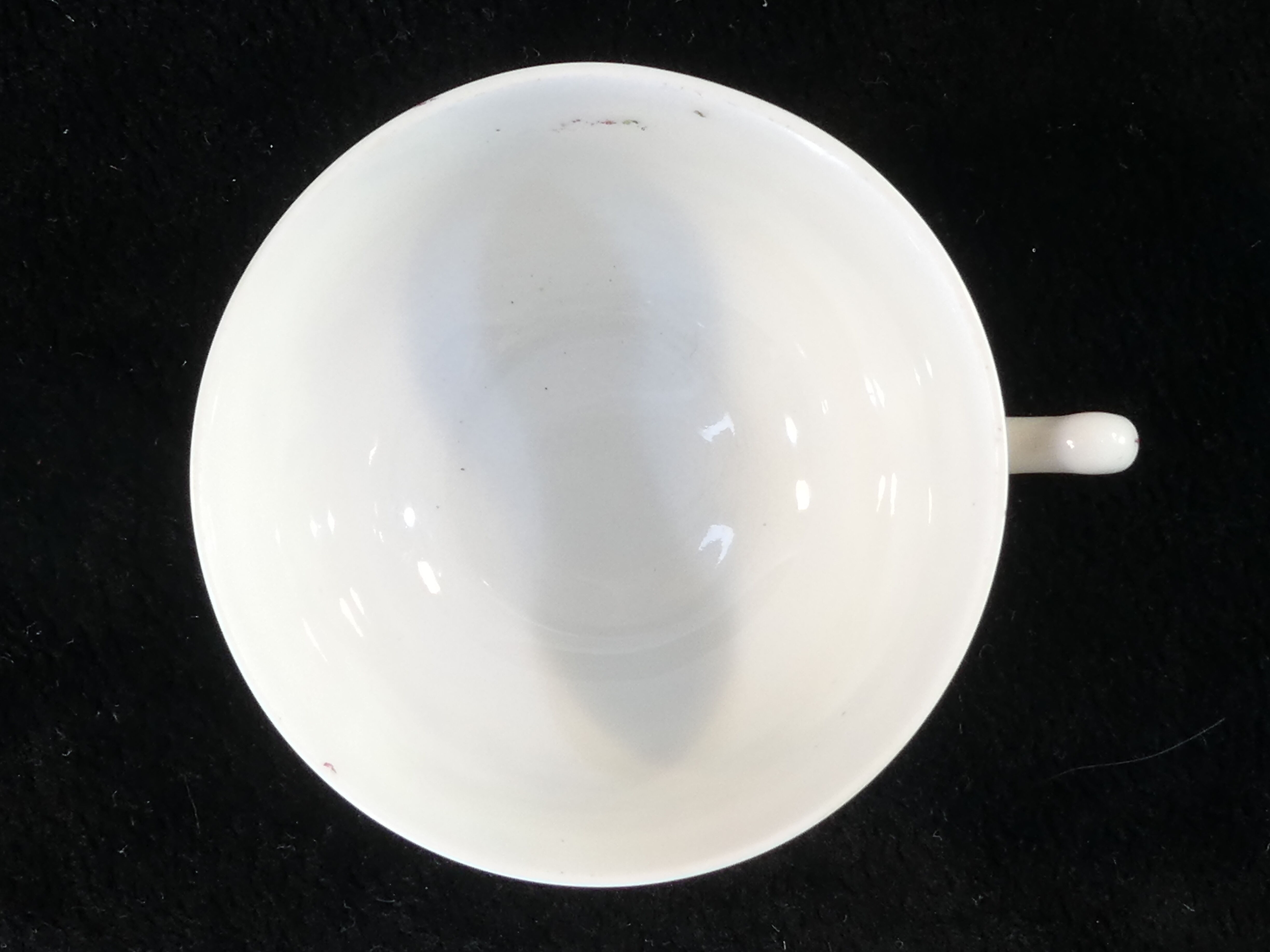 9 porcelain coffee cups from limoges haviland decorated with flowers circa 1930