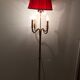 Vintage Louis XV style bronze tripod lamp
