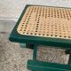 Folding stool in vintage canning
