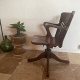Fauteuil de bureau américain ancien