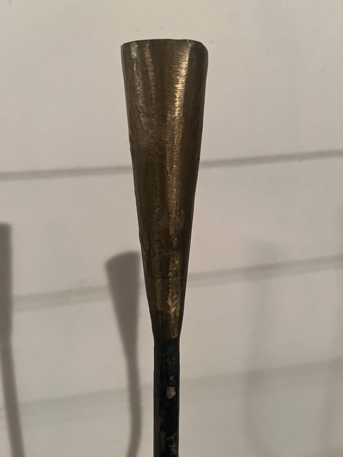 Wrought iron candlestick stand