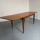 Table à manger extensible en teck design scandinave des années 1960