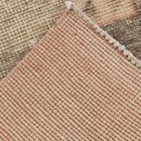 3x12 Pale Red Brown Vintage Runner Rug 80x380Cm SK 21977