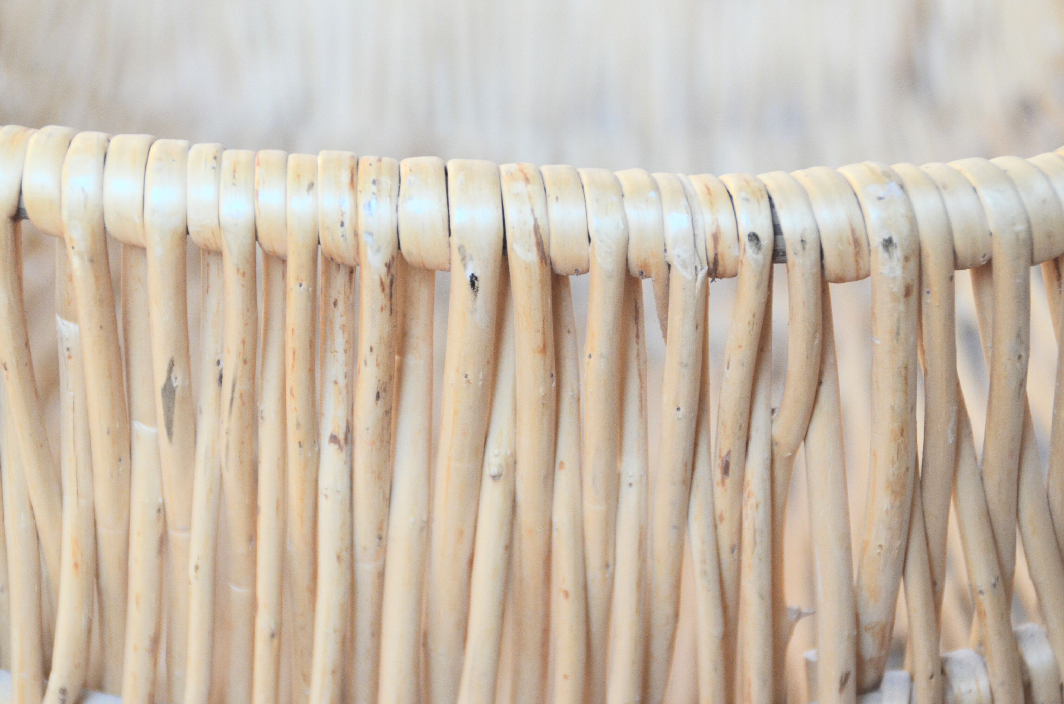 Market rattan wicker basket