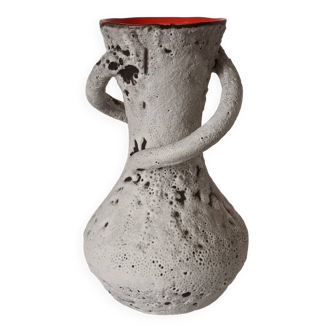 Vintage fat lava ceramic vase 60/70