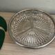 Glass and metal top - art nouveau